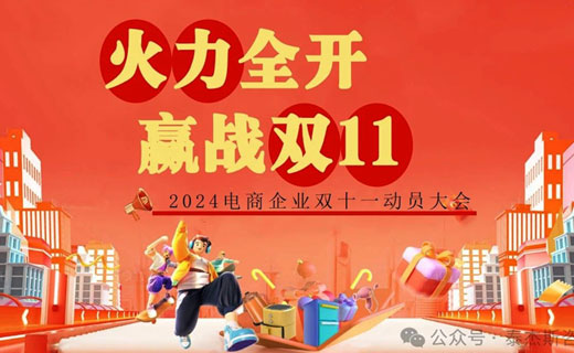 【双11启动会】2024年双11！电商企业都在这么做动员