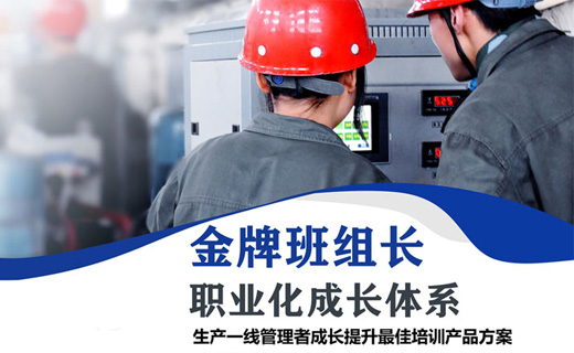 金牌班组长——班组长职业化成长体系